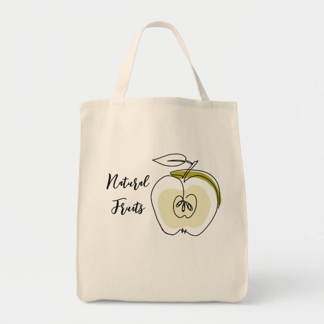 Bolsa Tote Tote Bag com um design bonitinho. (Frente)