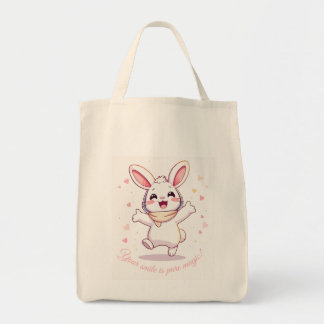 Bolsa Tote Tote Bag - Comprador de coelho de Pastel-Cujo