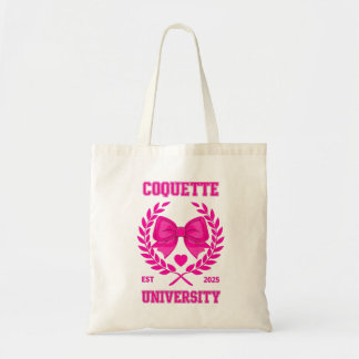 Bolsa Tote Tote Bag da Universidade Coquette - Aes de pré-dis