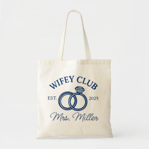 Bolsa Tote Tote Bag do Clube de Wifey Personalizado, Sra. Tot