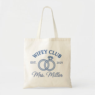 Bolsa Tote Tote Bag do Clube de Wifey Personalizado, Sra. Tot