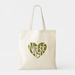 Bolsa Tote Tote Bag do Lover do Coração® Natureza da Lover