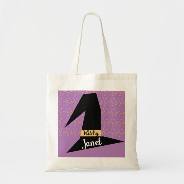 Bolsa Tote Tote Bag do Witchy Hat (Frente)