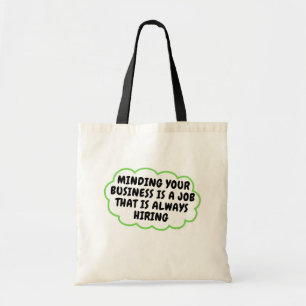 Bolsa Tote Tote Bag Engraçado