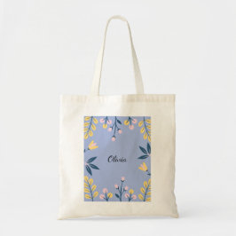 Bolsa Tote Tote Bag Floral - Personalizado