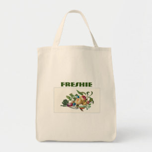 Bolsa Tote Tote Bag "Freshie" - Design de Frutas e Produtos H