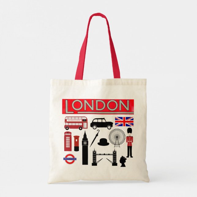 Bolsa Tote Tote Bag Londres (Verso)