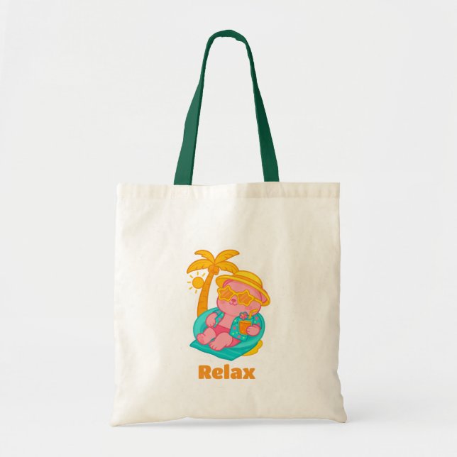Bolsa Tote Tote Bag Lotus Relax (Frente)