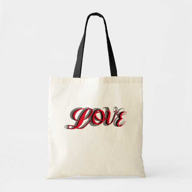 Bolsa Tote Tote Bag Love (Frente)