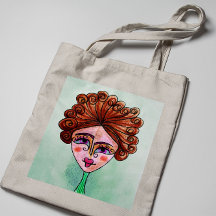 Tote Bag (Mulher Whimsical - 01)