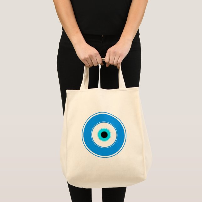 Bolsa Tote (Tote Bag) Olho Grego (Frente (produto))