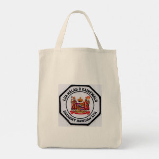 Bolsa Tote Tote Bag - "Ōlohe Kaihewalu com Patch