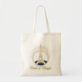 Bolsa Tote Tote Bag - Paris Elegant Eiffel Tower
