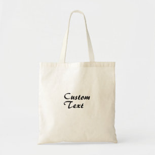 Bolsa Tote Tote Bag Personalizada com Nome e Texto