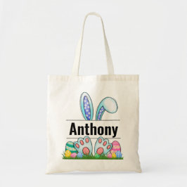 Bolsa Tote Tote Bag Personalizado de Coelhinho de Páscoa - No