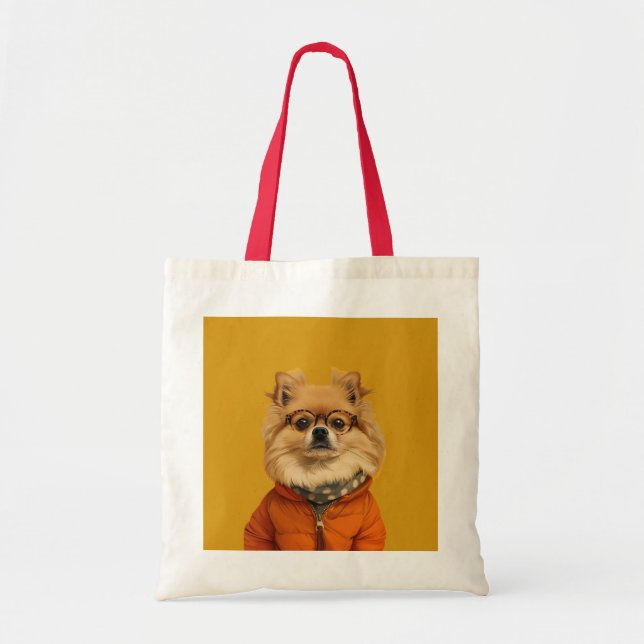 Bolsa Tote Tote Bag Pomeraniana (Frente)