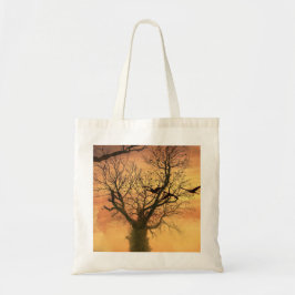Bolsa Tote Tote Bag Twisted Autumn Tree No Sunset