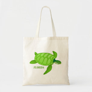 Bolsa Tote Tote. da tartaruga de mar de Florida