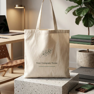 Bolsa Tote Tote de Lona Minimalista para Presentes Corporativ