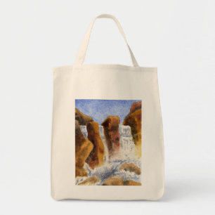 Bolsa Tote Tote de pintura de água