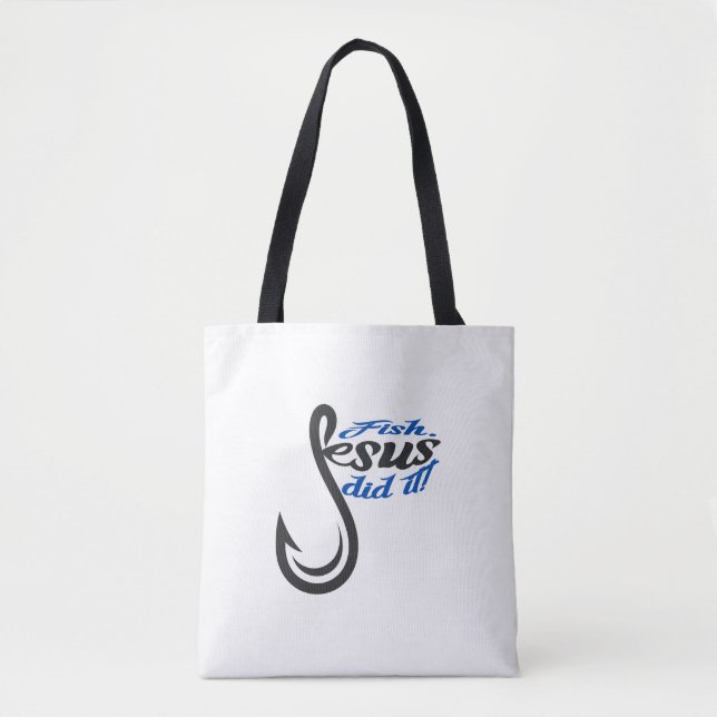 Bolsa Tote Tote. Jesus Fez. (Frente)