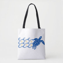 Tote. Pegue. Ondas de Tartaruga.