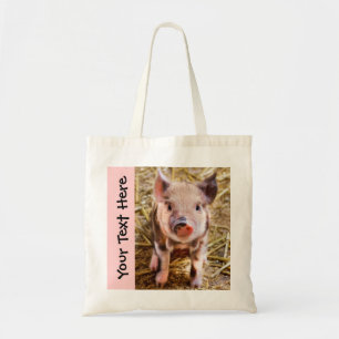 Bolsa Tote Tote Porquinho Fofo