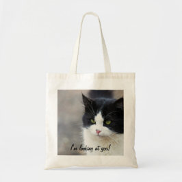 Bolsa Tote Tote Tote Bag Encantador de Imagens de Gato