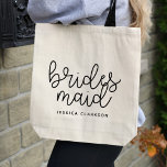 Bolsa Tote Tote Tote Classic Bridesmaid<br><div class="desc">Este é um clássico,  mas bonito saco de tote que daria um presente perfeito!</div>