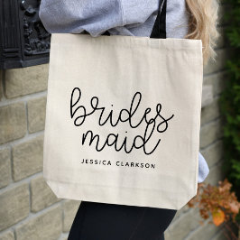 Bolsa Tote Tote Tote Classic Bridesmaid
