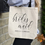 Bolsa Tote Tote Tote Classic Bridesmaid<br><div class="desc">Este é um clássico,  mas bonito saco de tote que daria um presente perfeito!</div>