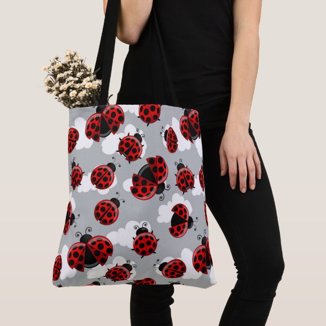 Bolsa Tote ToteBag All-Over-Impressão, Grande (Close Up)