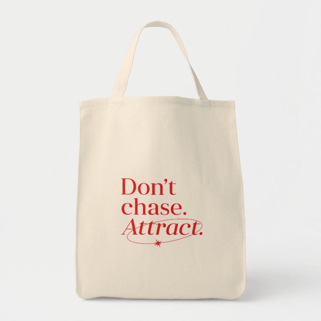 Bolsa Tote totebag Attract (Frente)