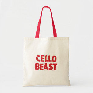 Bolsa Tote Totebag Cello Beast