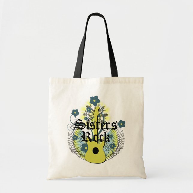 Bolsa Tote Totebag da rocha das irmãs (Frente)