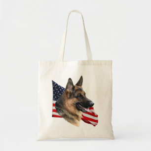 Bolsa Tote Totebag do cão de german shepherd