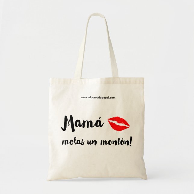 Bolsa Tote Totebag para mamá (Frente)