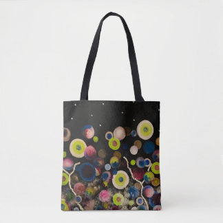 Bolsa Tote Totebag preto da bolha