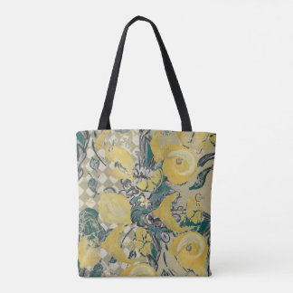 Bolsa Tote Totebag Shoppingväska Citron