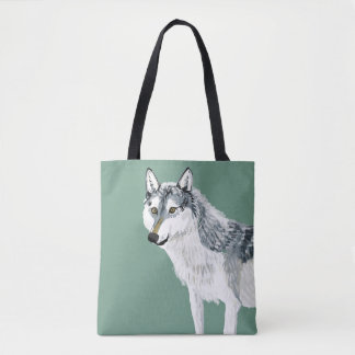 Bolsa Tote Totem Alberta Wolf