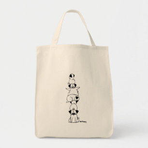 Bolsa Tote Totem do Pug