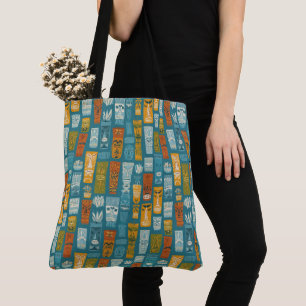 Bolsa Tote Totens Tiki Retro