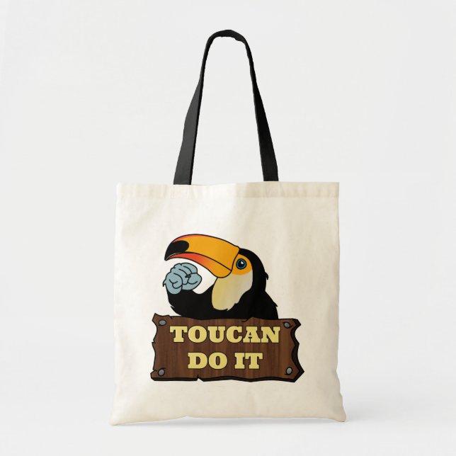 Bolsa Tote Toucan Do It | (Frente)