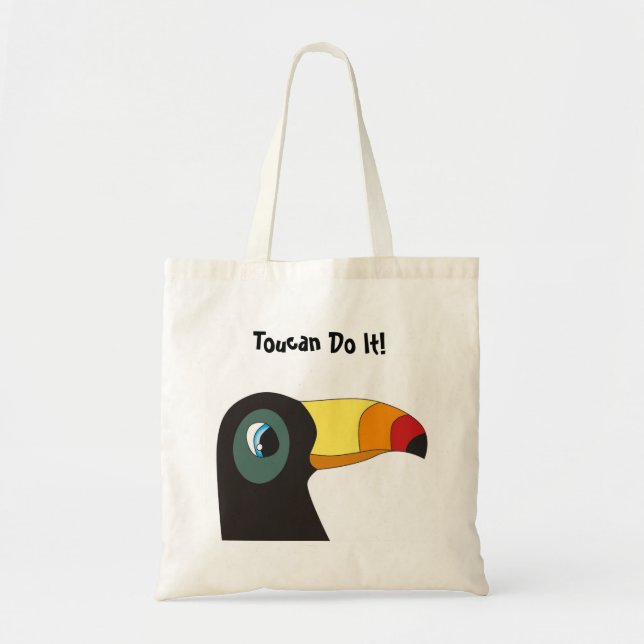 Bolsa Tote Toucan fá-lo! Totebag (Frente)