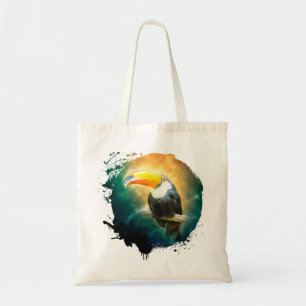 Bolsa Tote Toucan Oiseau Animal Vie Sauvage Forêt Nature