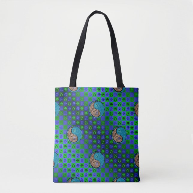 Bolsa Tote Touro & Boi de Água (Frente)