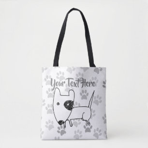 Bolsa Tote Touro em Inglês Cujo Terrier