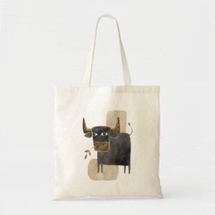Bolsa Tote Touro / Touro Preto