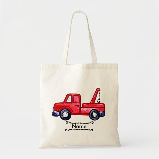 Bolsa Tote Tow Truck tot bag (Frente)