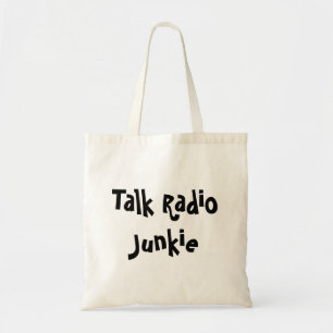 Bolsa Tote Toxicómano do programa de rádio